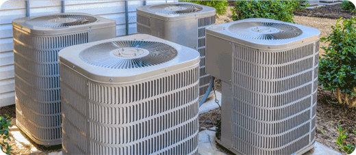Several air conditioner units